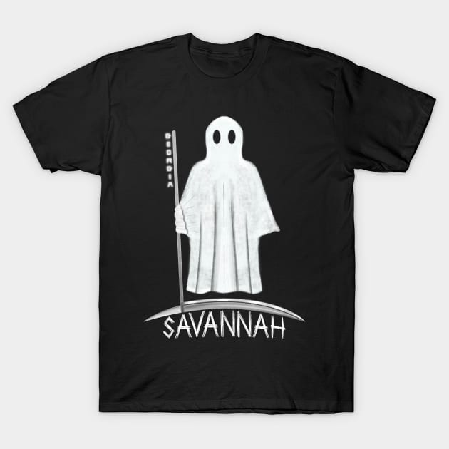 Savannah Georgia T-Shirt by MoMido